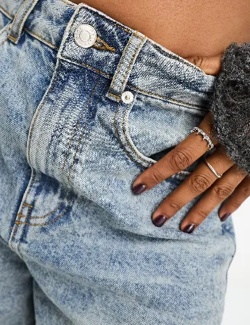 Blugi ASOS, albastru Albastru
