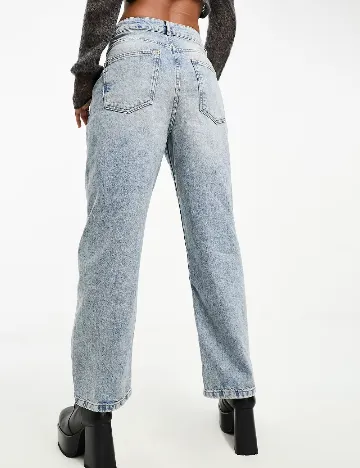 Blugi ASOS, albastru Albastru