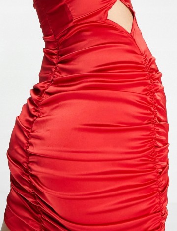 Rochie scurta Public Desire, rosu