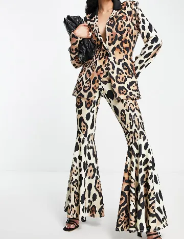 Sacou ASOS, animal print Animal print