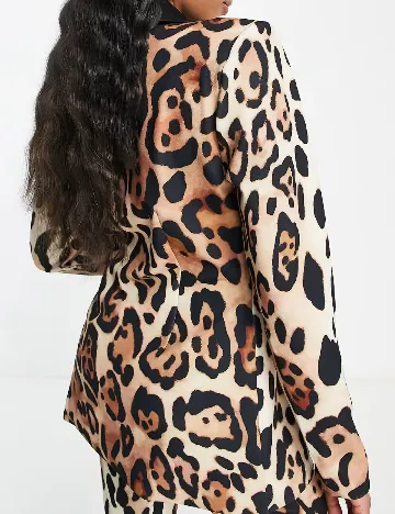 Sacou ASOS, animal print Animal print