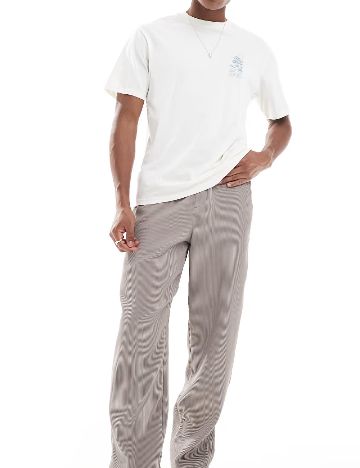 Tricou Oversize Only, ecru