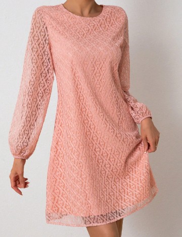 Rochie scurta SHEIN, piersica