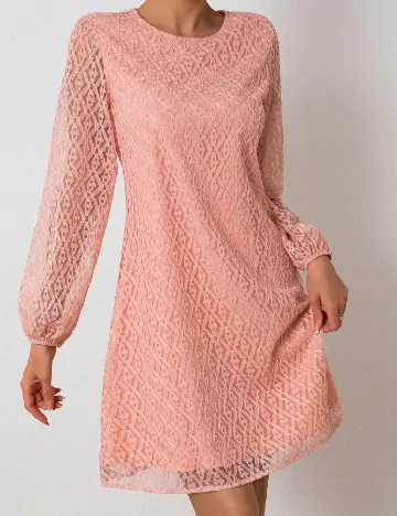 Rochie scurta SHEIN, piersica Portocaliu