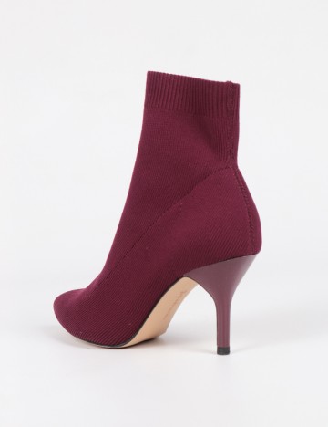 Botine Stradivarius, visiniu