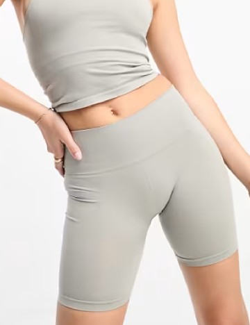 Pantaloni scurti Pull&Bear, gri