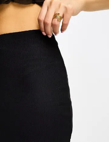 Fusta ASOS, negru Negru