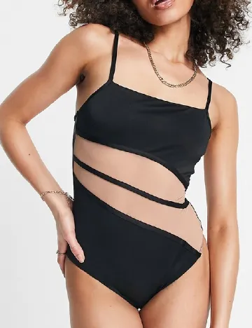 Body ASOS, negru Negru