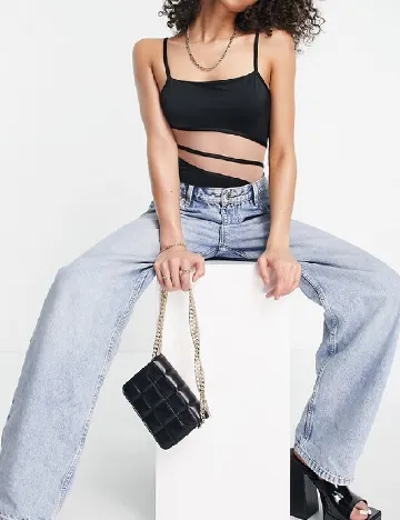 Body ASOS, negru Negru