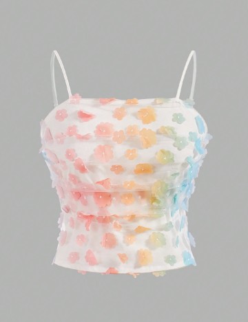 Top SHEIN, alb
