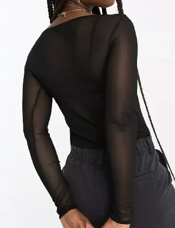 Body Pull&Bear, negru Negru