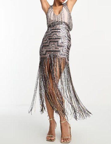 Rochie medie ASOS, mix culori