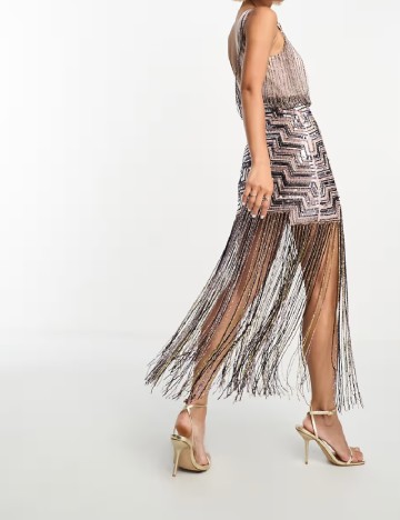 Rochie medie ASOS, mix culori