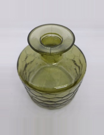 Vaza mica de sticla, verde