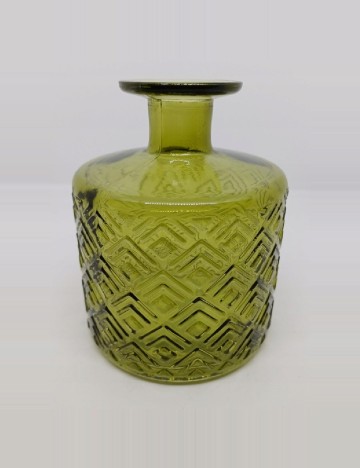 Vaza mica de sticla, verde
