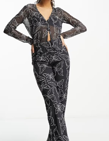Bluza Pieces, bleumarin