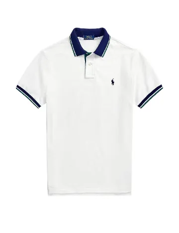 Tricou Polo Ralph Lauren, alb Alb
