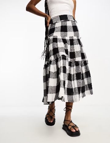 Fusta ASOS, mix culori