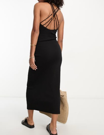 Rochie medie ASOS, negru