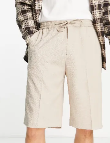 Pantaloni scurti Topman, crem Crem