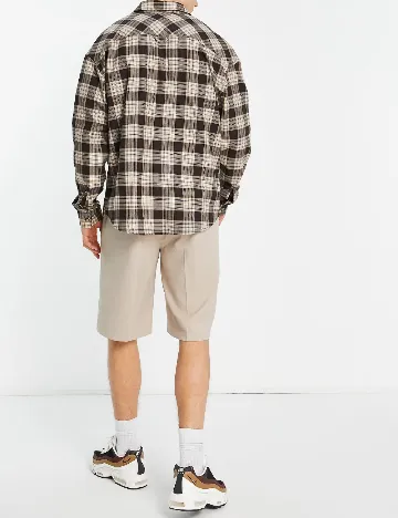 Pantaloni scurti Topman, crem Crem