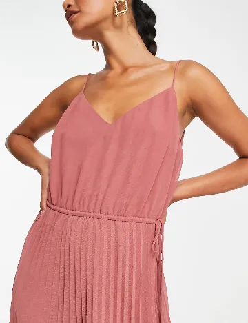 Rochie medie ASOS, roz Roz