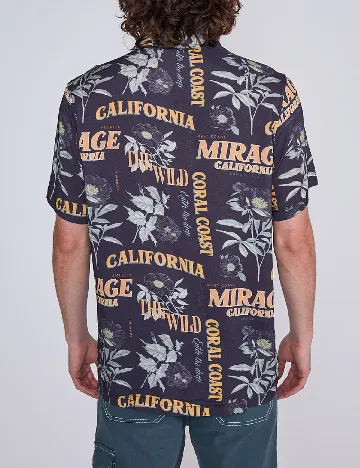 Camasa Oversize Bershka, gri Gri