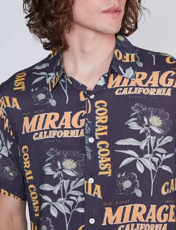 Camasa Oversize Bershka, gri Gri
