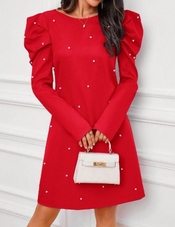 Rochie scurta SHEIN, rosu