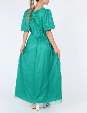 Rochie lunga Vila, verde Verde