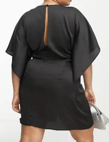 Rochie scurta ASOS Curve, negru Negru