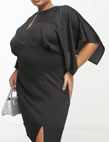 Rochie scurta ASOS Curve, negru Negru