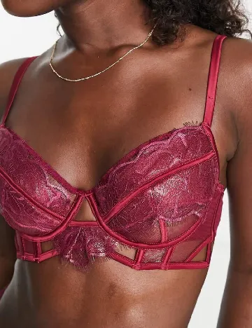 Contine burete subtire si armatura. Ann Summers, visiniu Rosu