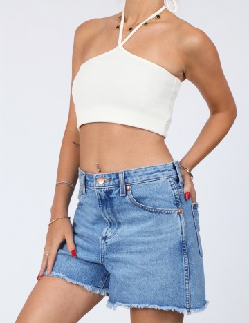 Pantaloni scurti Wrangler, albastru