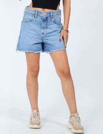 Pantaloni scurti Wrangler, albastru Albastru