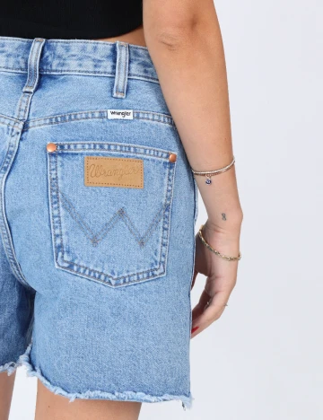 Pantaloni scurti Wrangler, albastru Albastru