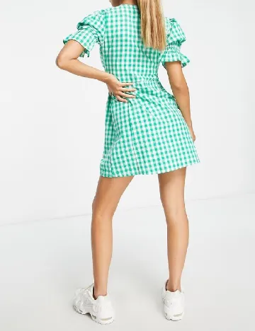Rochie scurta Influence, verde Verde