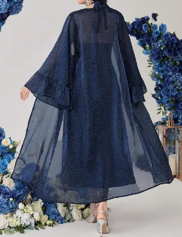 Rochie medie SHEIN, bleumarin Albastru