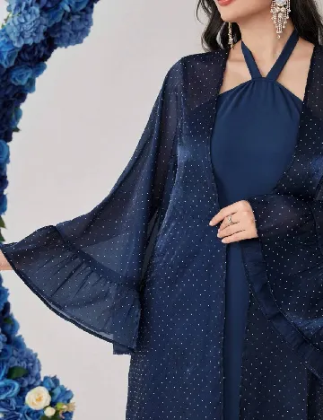 Rochie medie SHEIN, bleumarin Albastru