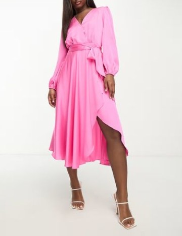 Rochie medie Forever New, roz