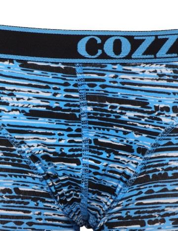 Set Boxeri 2 perechi Cozzi, albastru/negru