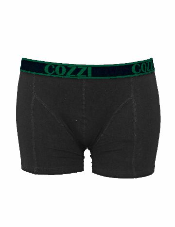 Set Boxeri 2 perechi Cozzi, negru