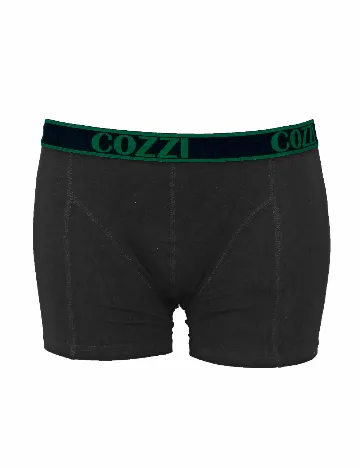 Set Boxeri 2 perechi Cozzi, negru Negru