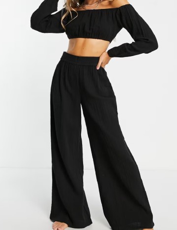 Top ASOS, negru