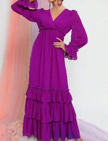 Rochie lunga Faeriesty, mov Mov
