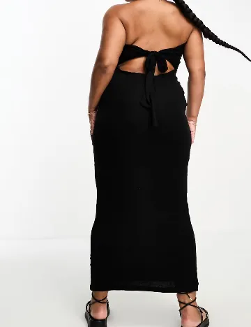 Rochie de plaja ASOS Curve, negru Negru