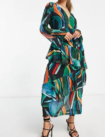 Rochie medie Never Fully Dressed, mix culori Mix culori