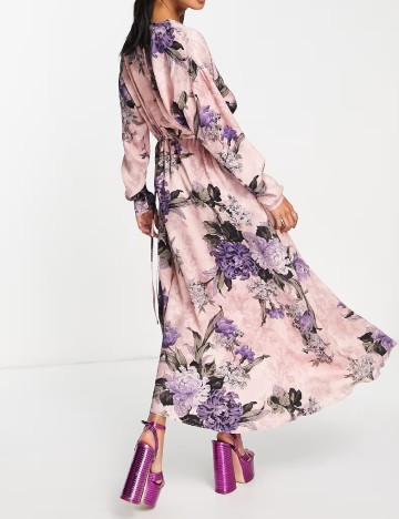 Rochie lunga ASOS, roz