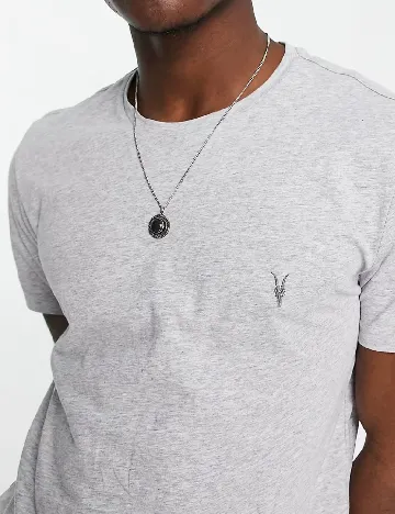 Tricou ALLSAINTS, gri Gri