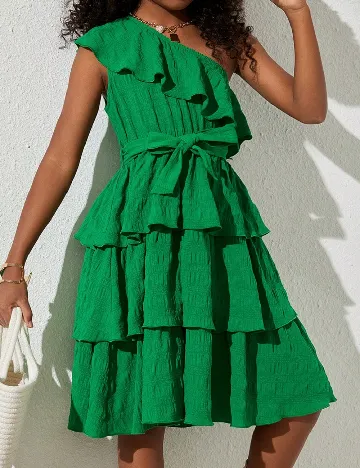 Rochie Shein Kids, verde Verde